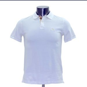 Burberry Brit Short Sleeve White Polo Shirt